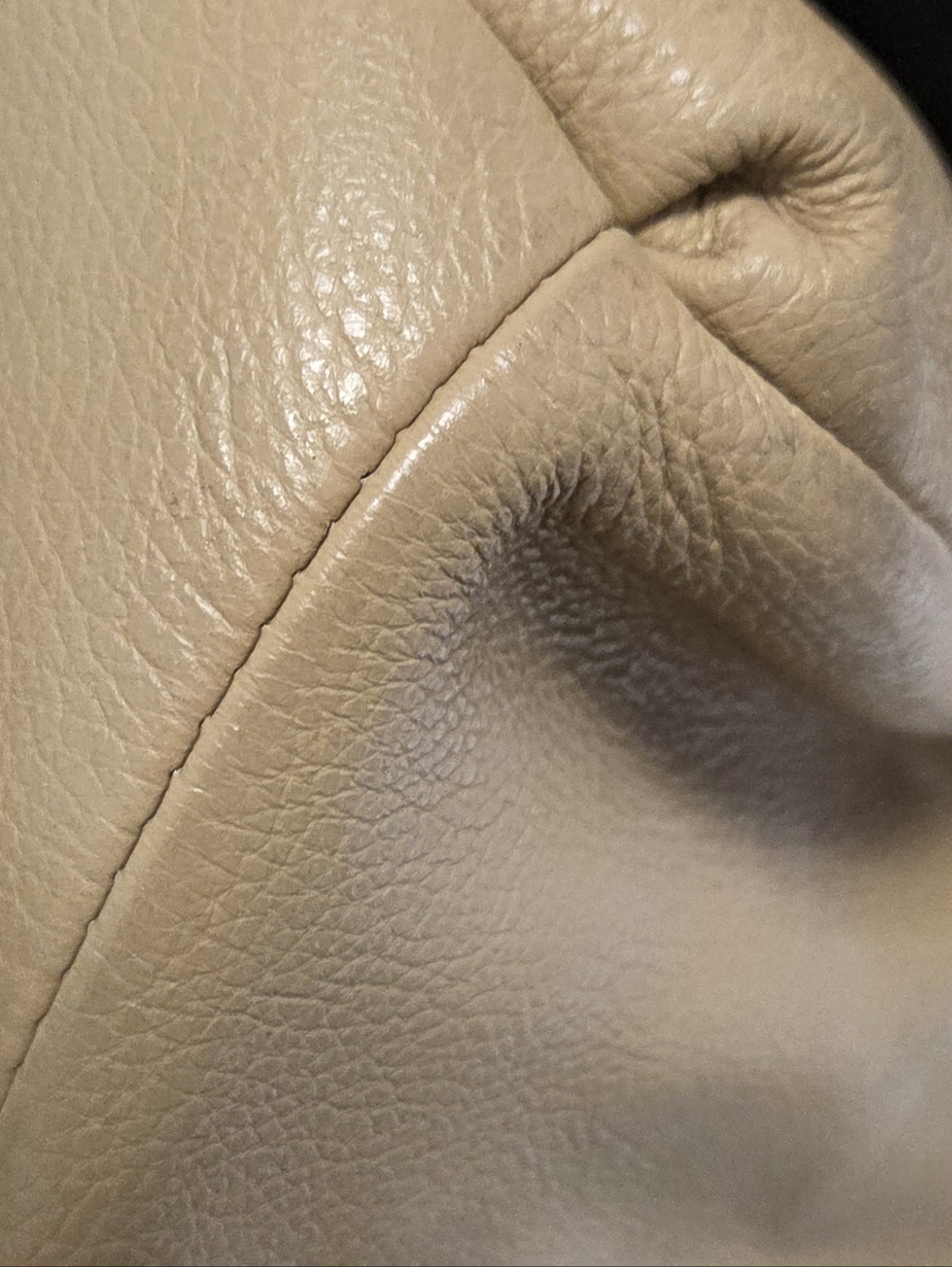Coach Madison Phoebe Tan Pebbled Leather Shoulder Bag - Picture 8 of 16